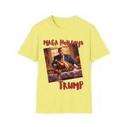 MAGA Holidays Let's talk about Trump Soft style T-Shirt