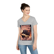 Why am I lost without a GPS V-neck Women's tee