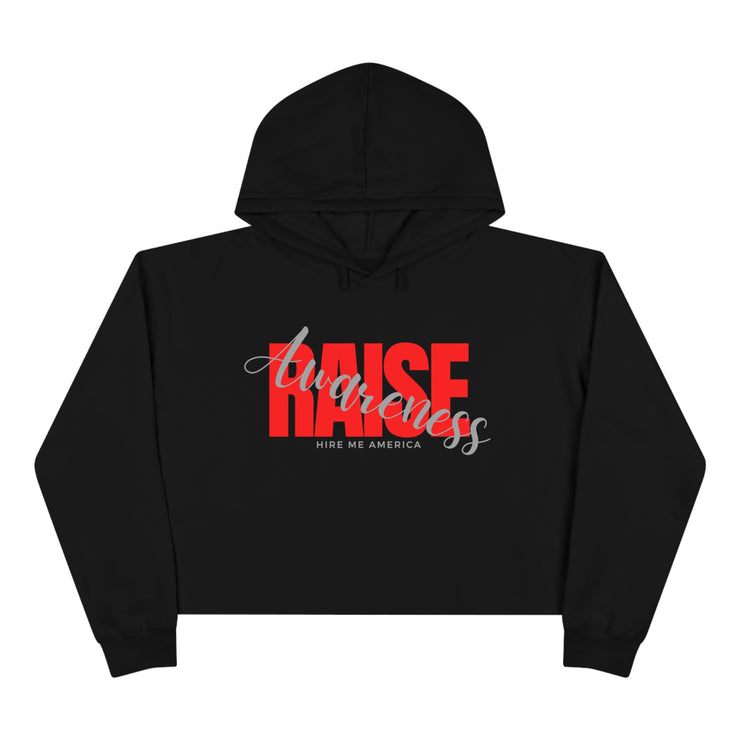 Raise Awareness Crop Hoodie