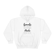 Female in search of filthy rich Male Heavy Blend™ Hooded Sweatshirt