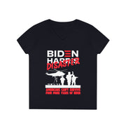 Biden Disaster V-Neck T-Shirt