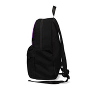 Stop Peacocking Me! purple black unisex Classic Backpack