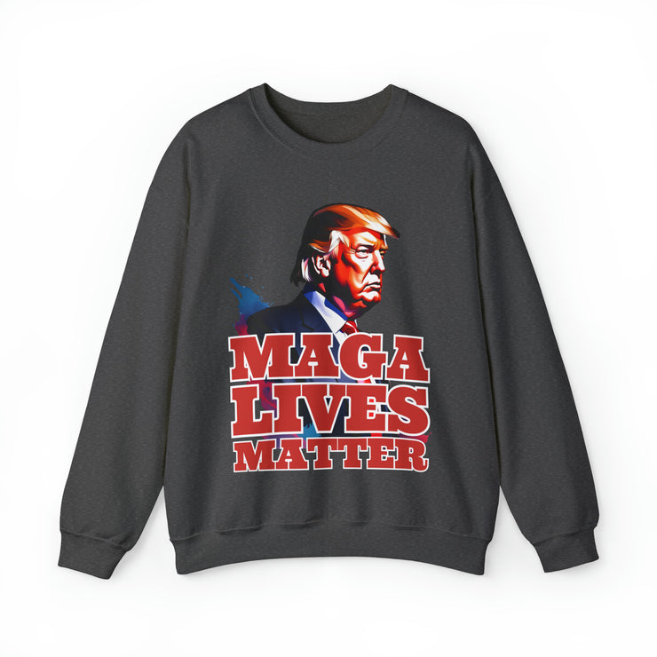 MAGA lives matter Heavy Blend™ Crewneck Sweatshirt Unisex