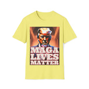 MAGA lives matter 3D Soft style T-Shirt unisex