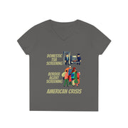 American Crisis V-Neck T-Shirt