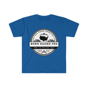 100% Prime American Born Raised Fed in the USA Unisex Softstyle T-Shirt