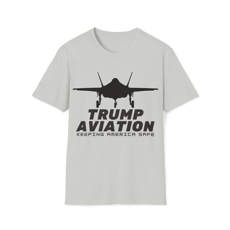 Trump Aviation Keeping America Safe Unisex Softstyle T-Shirt