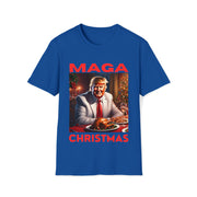 MAGA Christmas Red Soft style T-Shirt unisex