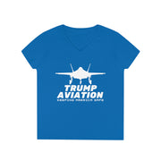 Trump Aviation Keeping America Safe V-Neck T-Shirt