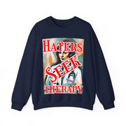 Haters seek therapy Blend™ Crewneck Sweatshirt Unisex