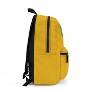 Stop peacocking Me green/yellow Backpack