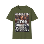 Video don't lie Free January 6 Political Prisons Soft style T-Shirt unisex