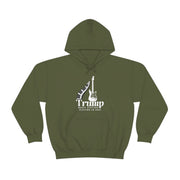 Trump Music Station Playing in 2024 Blend™ Hooded Sweatshirt