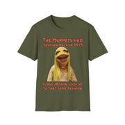 The Muppets had fashion back in 1975 Soft style T-Shirt unisex