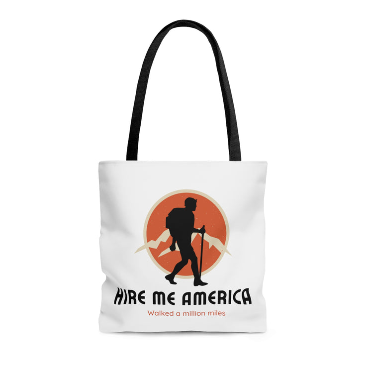 Hire Me America Tote Bag (AOP)