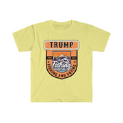 Trump Fishing and Voting 2024 Unisex Softstyle T-Shirt