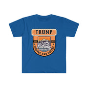 Trump Fishing and Voting 2024 Unisex Softstyle T-Shirt