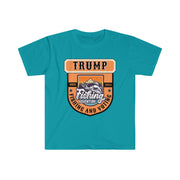 Trump Fishing and Voting 2024 Unisex Softstyle T-Shirt