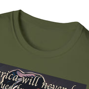 America will never be destroyed from the outside Soft style T-Shirt unisex