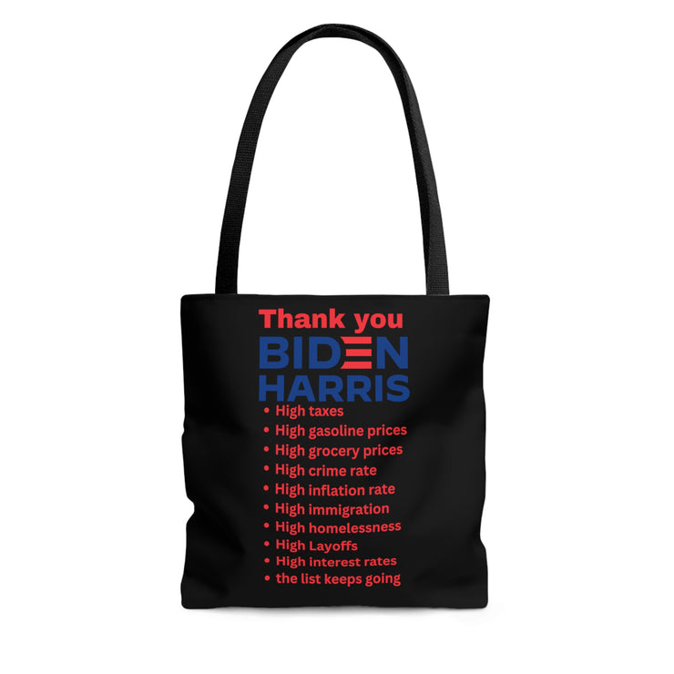 Thank you Biden Harris Tote Bag (AOP)