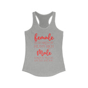 Female in search of filthy rich Male women's Ideal Racerback Tank