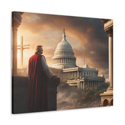 In God & Trump we trust Canvas Gallery Wraps