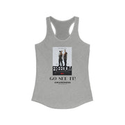 Sound of Freedom Go see it Awareness women's Ideal Racerback Tank