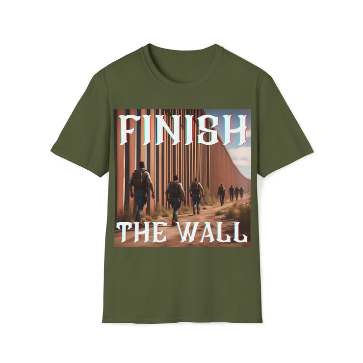 Finish the wall Soft style T-Shirt