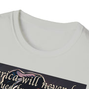 America will never be destroyed from the outside Soft style T-Shirt unisex