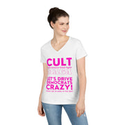 Cult MAGA let's drive them crazy anyways they're going to talk shit  V-Neck T-Shirt