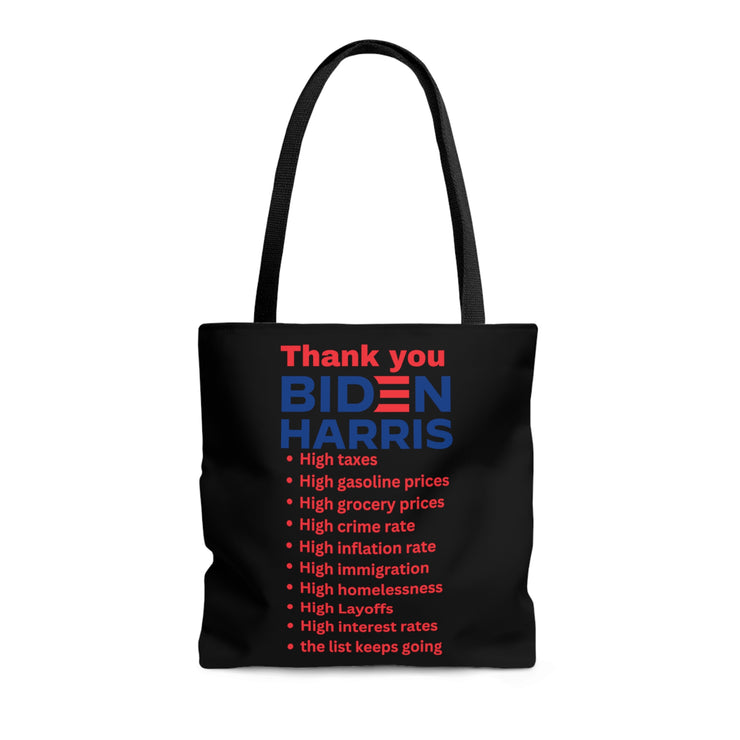 Thank you Biden Harris Tote Bag (AOP)