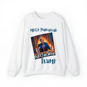 MAGA Hanukkah Let's talk about Trump Heavy Blend™ Crewneck Sweatshirt