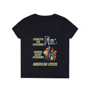 American Crisis V-Neck T-Shirt