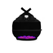 Stop peacocking Me purple/black Backpack