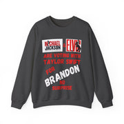 Michael Jackson and Elvis are voting for Brandon Blend™ Crewneck Sweatshirt Unisex