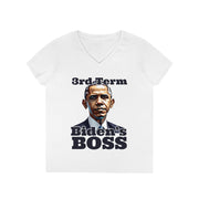 3rd Term Biden's BOSS V-neck Women's tee