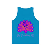 Stop Peacocking Me Purple Kid's Jersey Tank Top