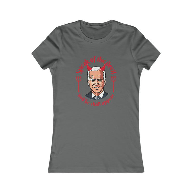 Speak of the devil and he shall appear Biden Women&