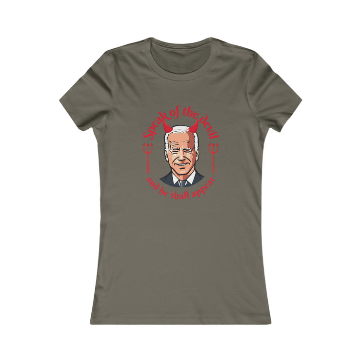 Speak of the devil and he shall appear Biden Women&