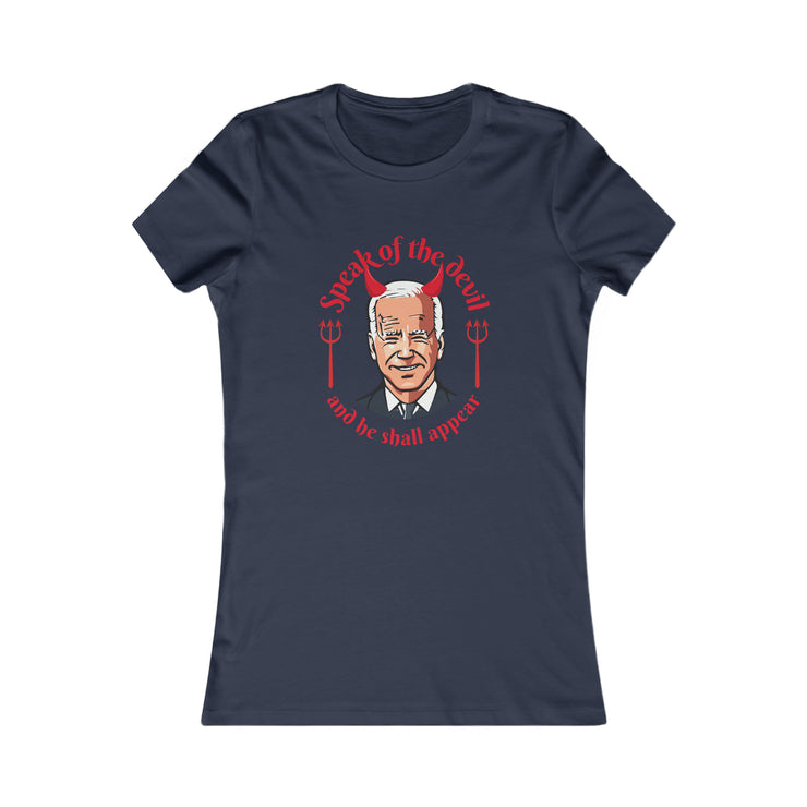 Speak of the devil and he shall appear Biden Women&