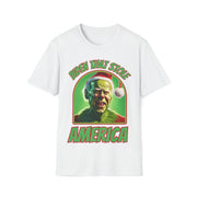 Biden that stole America close up Soft style T-Shirt unisex