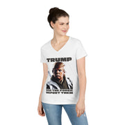 Trump use the force deport them V-Neck T-Shirt