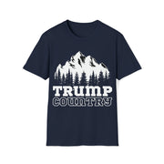 Trump Country white or Blue Soft style T-Shirt