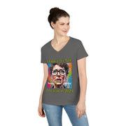 Wanna see her cry again in 2024 V-neck Women's tee