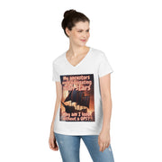 Why am I lost without a GPS V-neck Women's tee