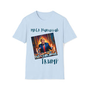 MAGA Hanukkah Let's talk about Trump Soft style T-Shirt