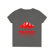 Trump Country RED V-Neck T-Shirt