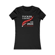 Tucker Carlson for Vice President 2024  Women's Favorite Tee