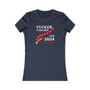 Tucker Carlson for Vice President 2024  Women's Favorite Tee