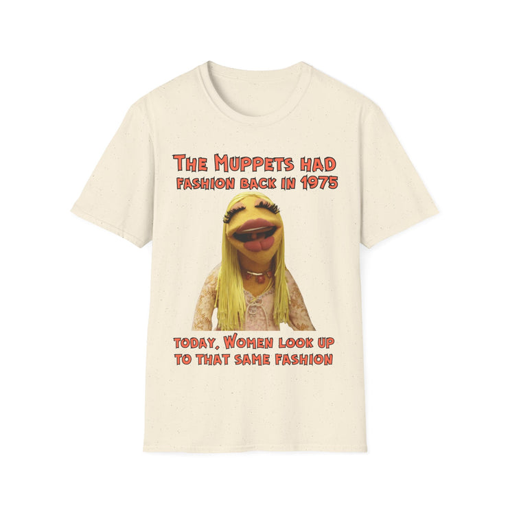 The Muppets had fashion back in 1975 Soft style T-Shirt unisex